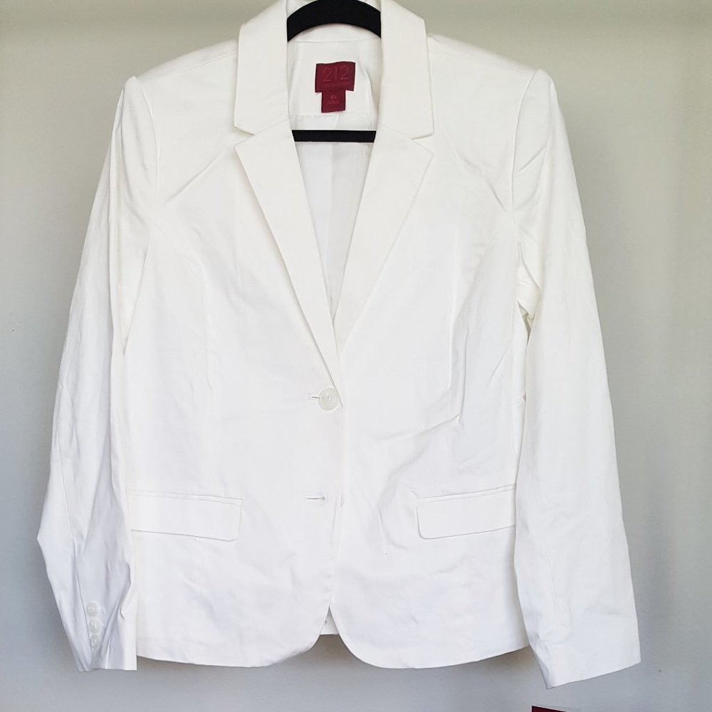 212 COLLECTION Jacket Blazer Sz 16 2 Button Style